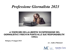 FESTIVAL NAZIONALE PROFESSIONISTA GIORNALISTA 2023 15-16-17-18 maggio a Bologna, Modena, Ferrara.   